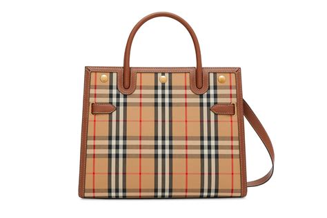 burberry fragrance tote|burberry tote on succession.